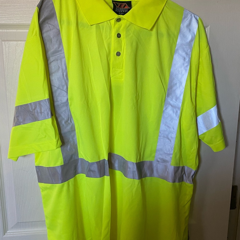 3M Scotchlite Reflective Material-Visibility Enhanced Apparel (VEA) Shirt.